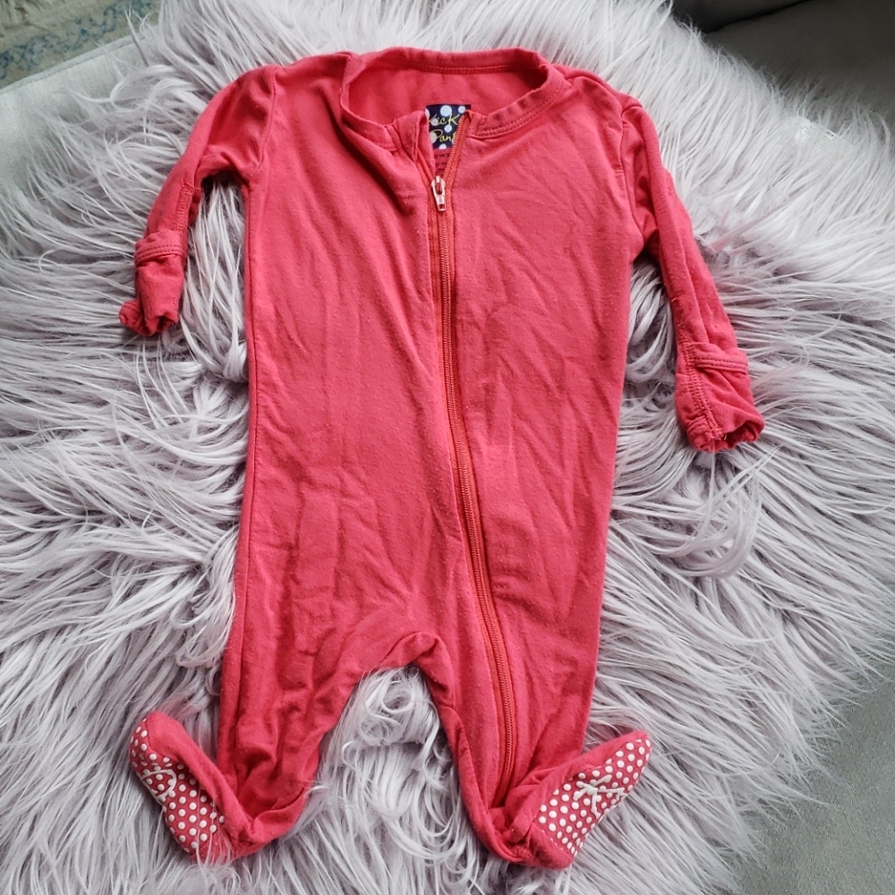 Super soft bodysuit with optional mittens